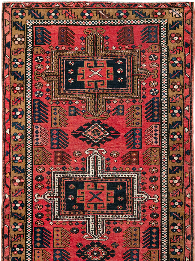 Vintage Persian Karajeh Runner, No.32514 - Staging
