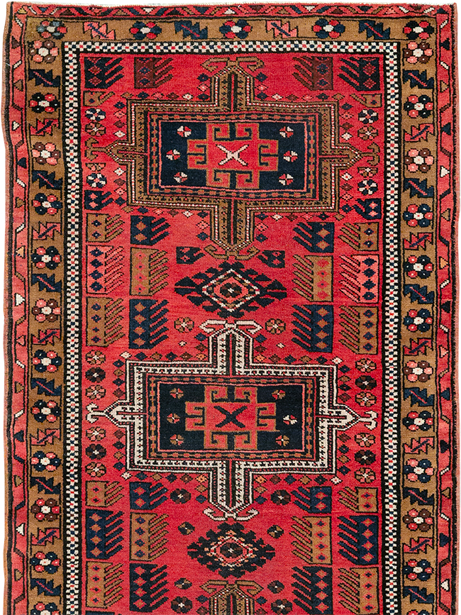 Vintage Persian Karajeh Runner, No.32514 - Staging