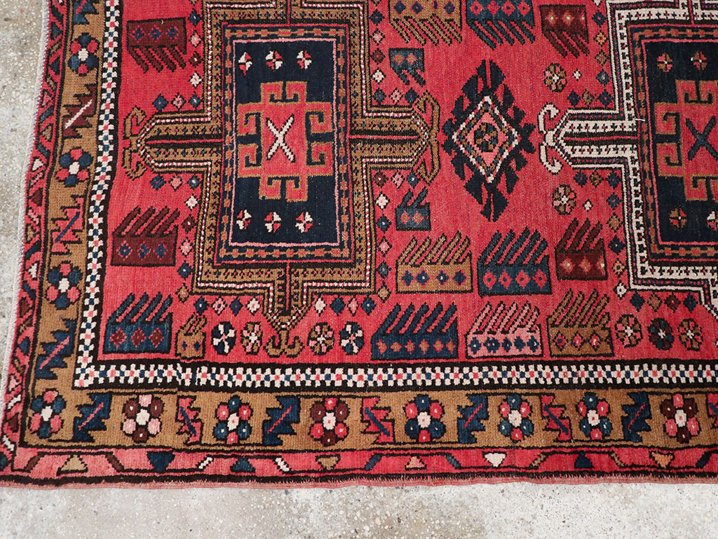 Vintage Persian Karajeh Runner, No.32514 - Staging