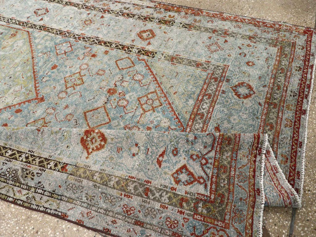 Antique Persian Malayer Gallery Rug, No.32515 - Staging