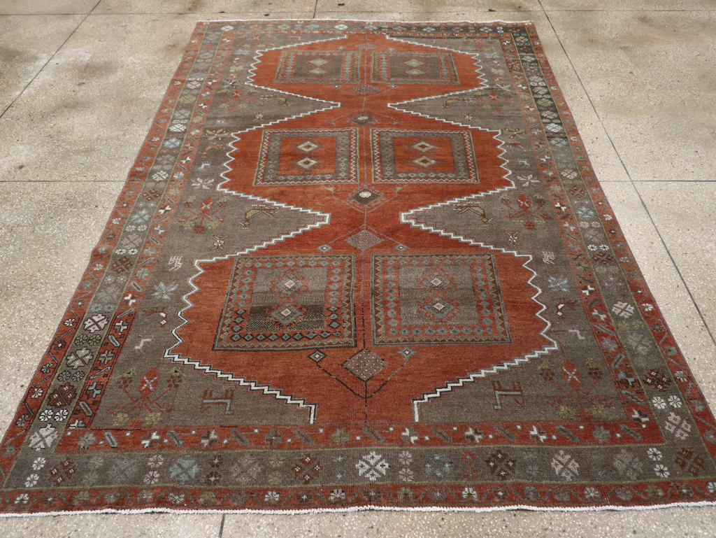 Vintage Anatolian Carpet, No.32516 - Staging