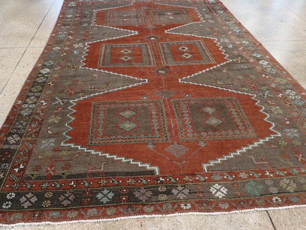 Vintage Anatolian Carpet, No.32516 - Staging