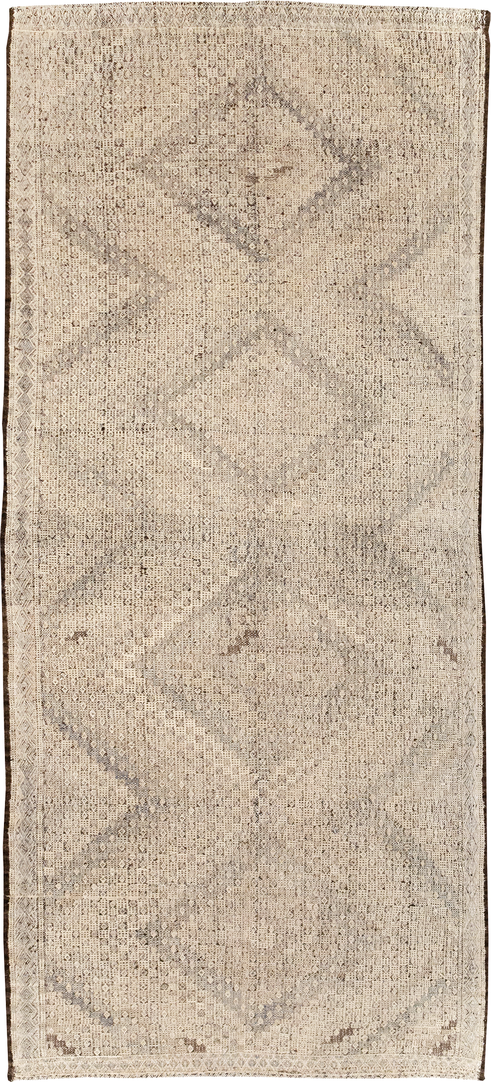 Vintage Moroccan Flatweave Kilim, No.32541 - Staging