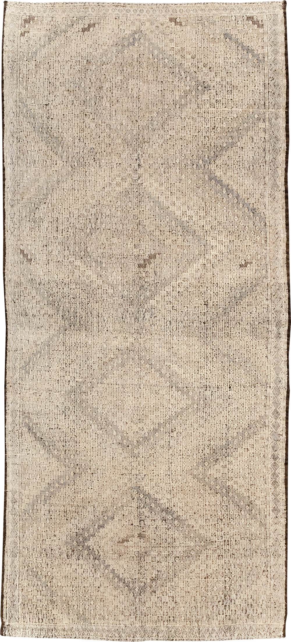 Vintage Moroccan Flatweave Kilim, No.32541 - Staging