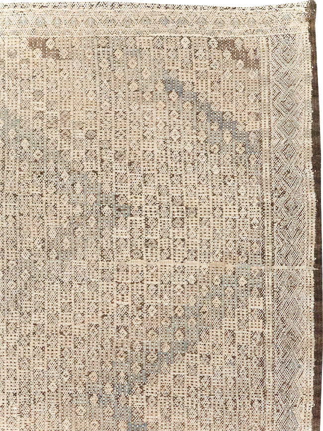 Vintage Moroccan Flatweave Kilim, No.32541 - Staging