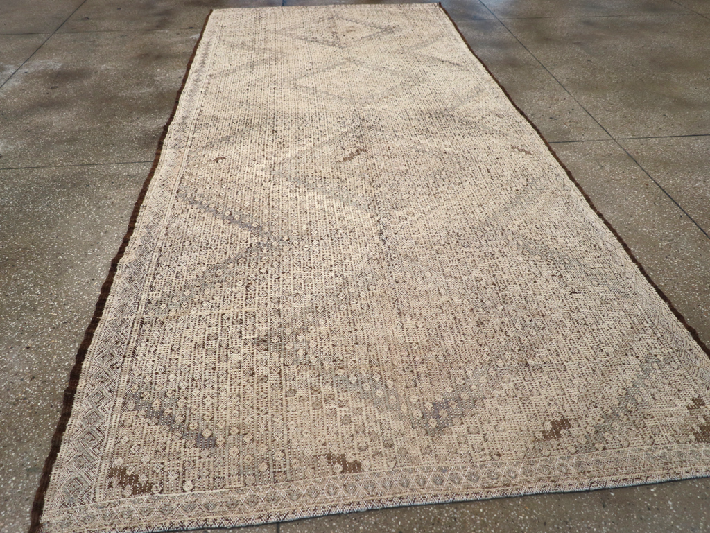 Vintage Moroccan Flatweave Kilim, No.32541 - Staging