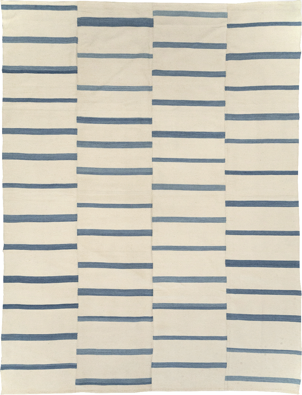 Modern Turkish Flatweave Kilim Room Size Carpet, No.32543 - Staging