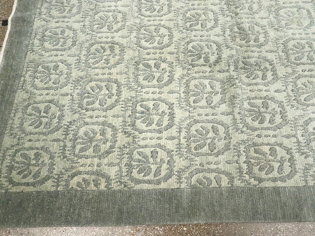 Modern Tibetan Room Size Carpet, No.32546 - Staging