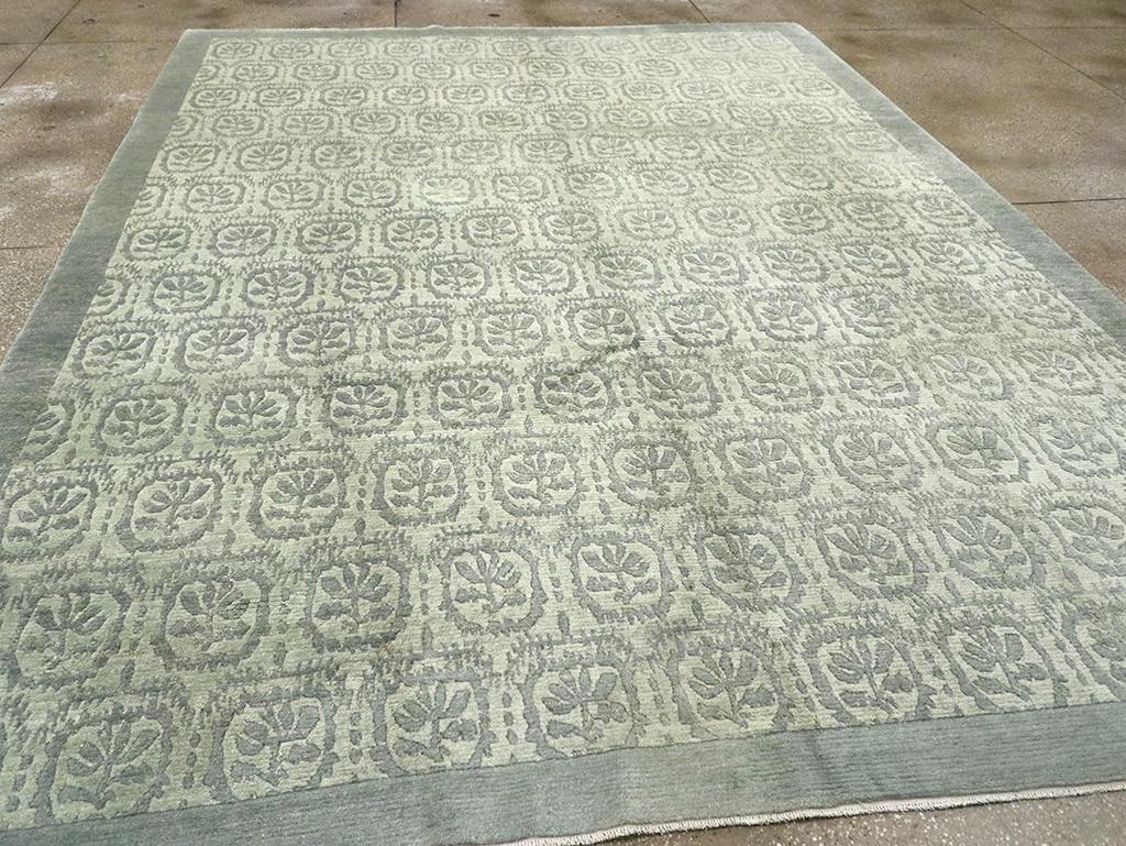 Modern Tibetan Room Size Carpet, No.32546 - Staging