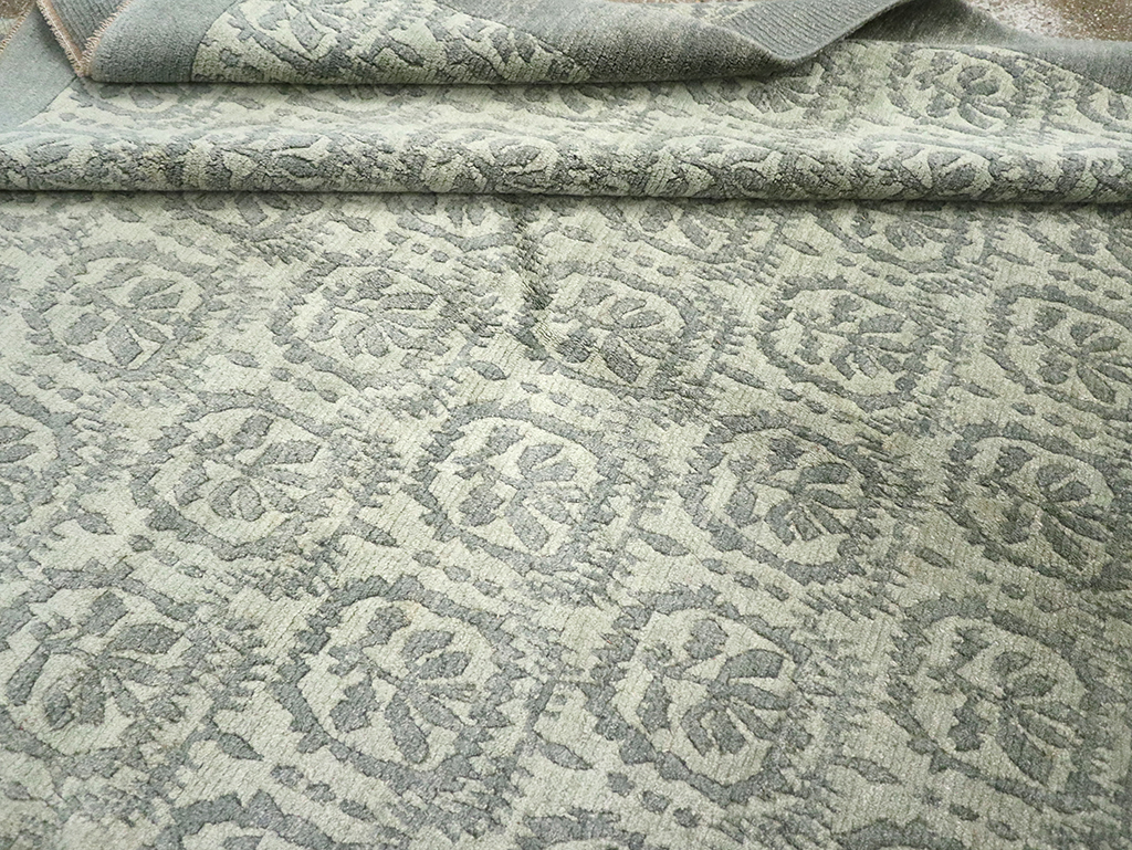 Modern Tibetan Room Size Carpet, No.32546 - Staging