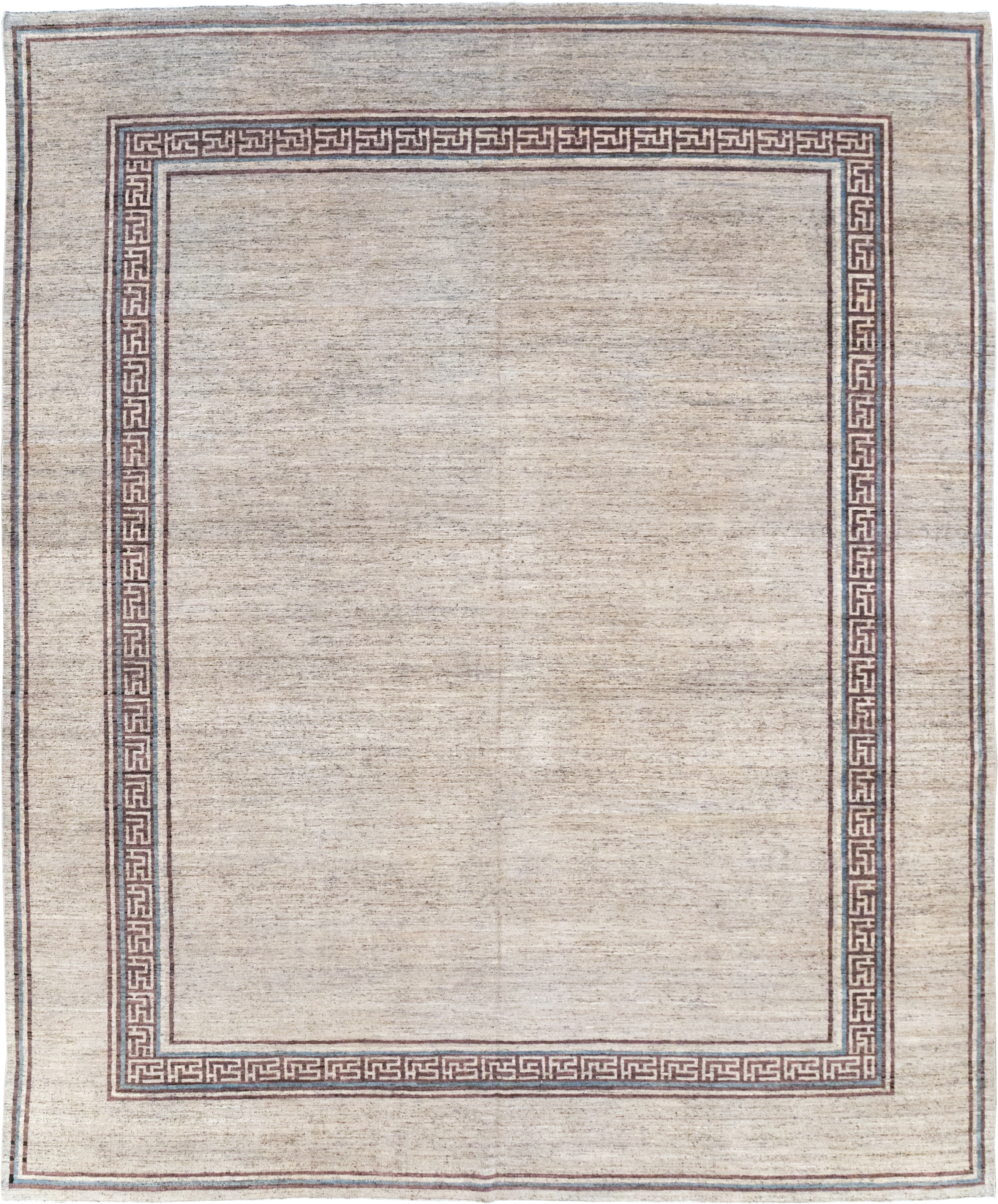 Modern East Turkestan Khotan Room Size Carpet, No.32558 - Staging