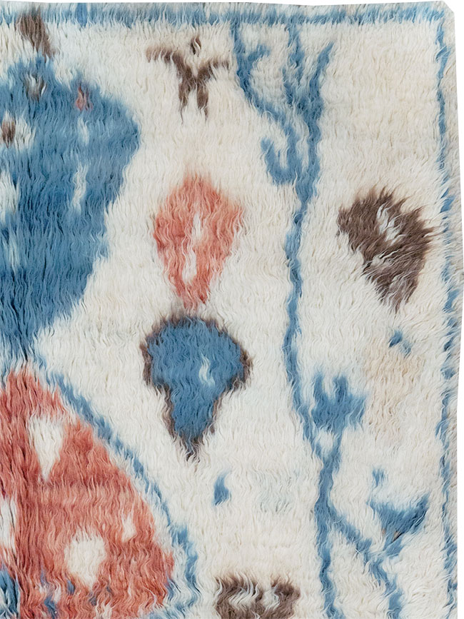 Vintage Moroccan Accent Rug, No.32584 - Staging