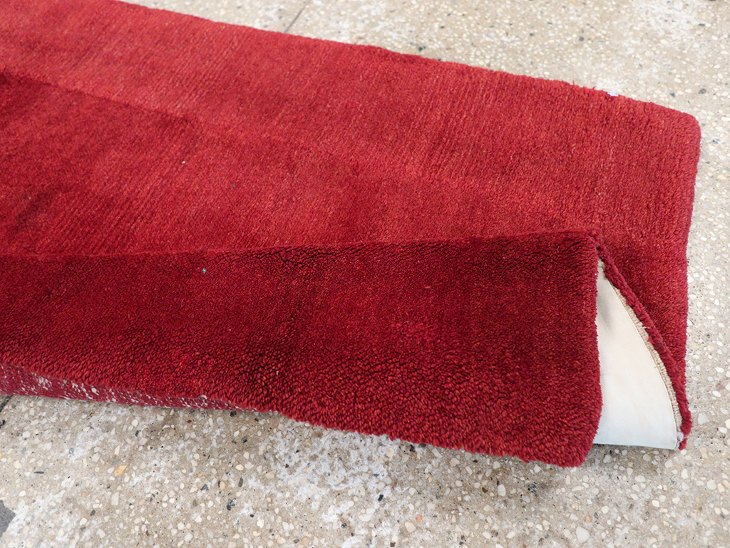 Vintage Tibetan Throw Rug, No.32586 - Staging