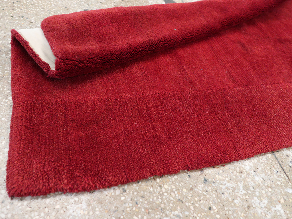 Vintage Tibetan Throw Rug, No.32586 - Staging