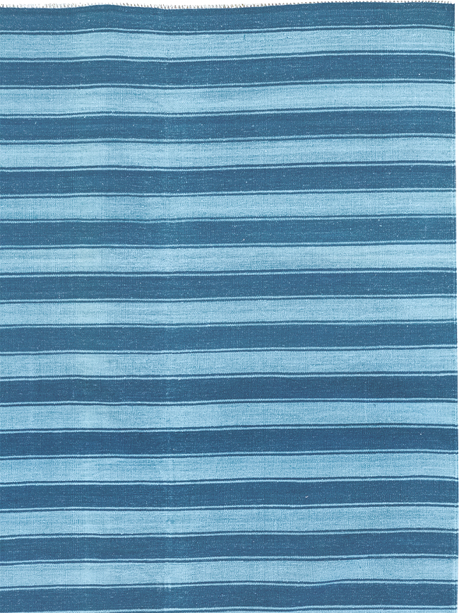 Vintage Indian Dhurrie Flatweave, No.32597 - Staging