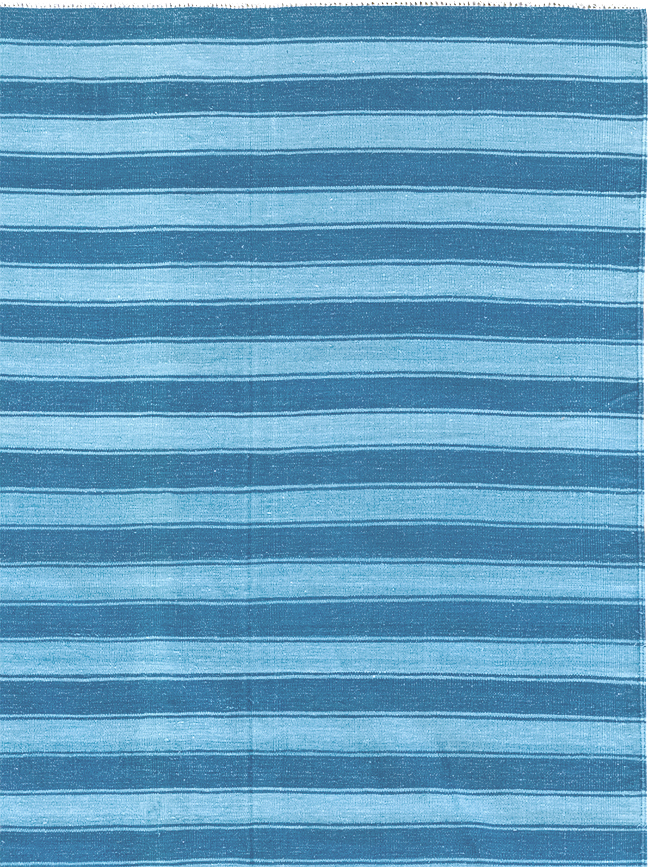 Vintage Indian Dhurrie Flatweave, No.32597 - Staging