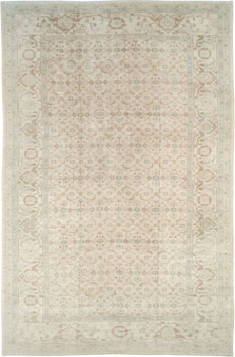 Vintage Turkish Oushak Oversize Carpet, No.32599 - Staging