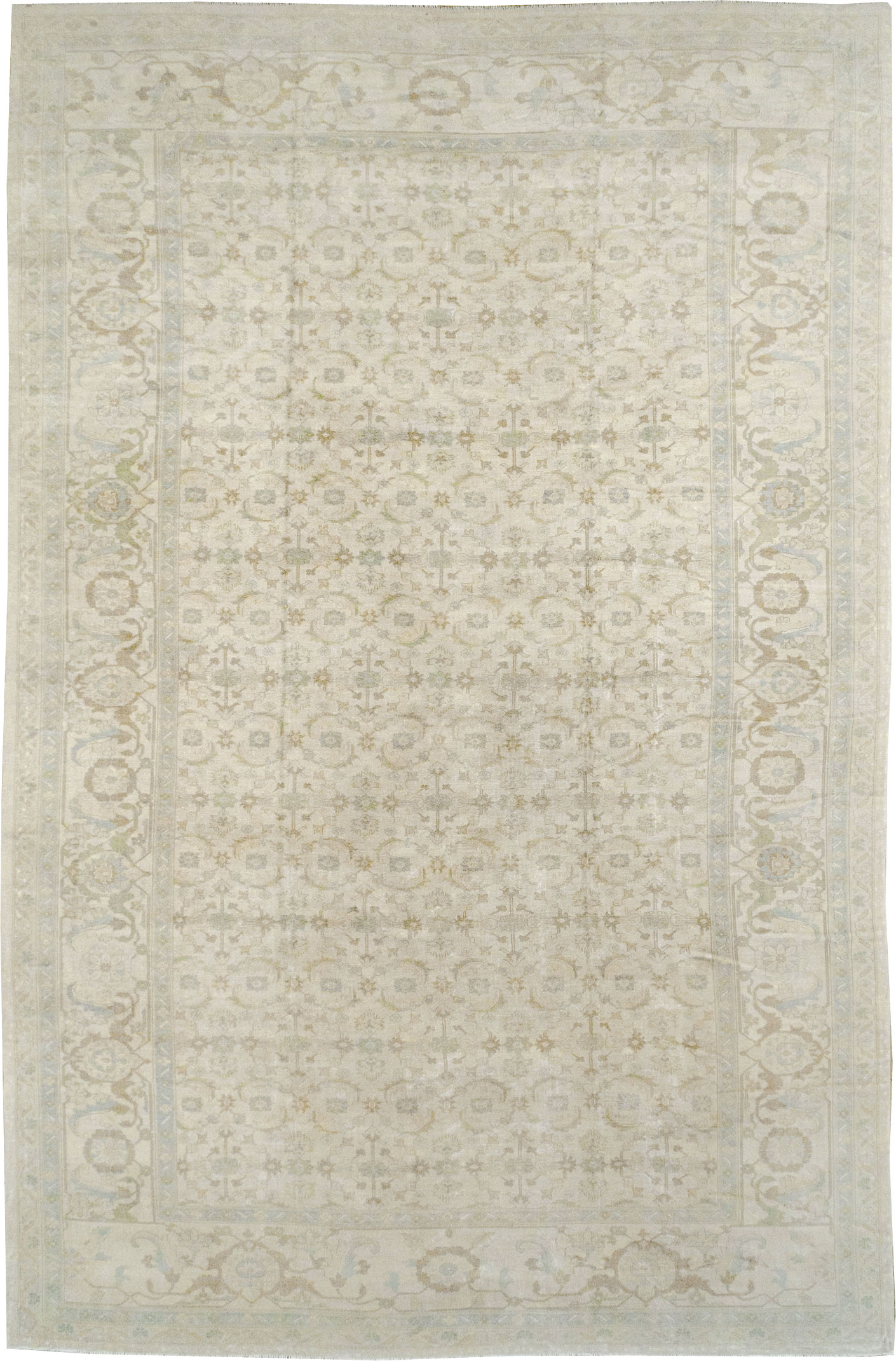 Vintage Turkish Oushak Oversize Carpet, No.32599 - Staging
