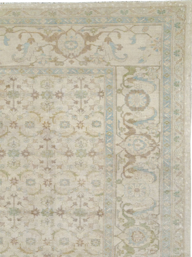 Vintage Turkish Oushak Oversize Carpet, No.32599 - Staging