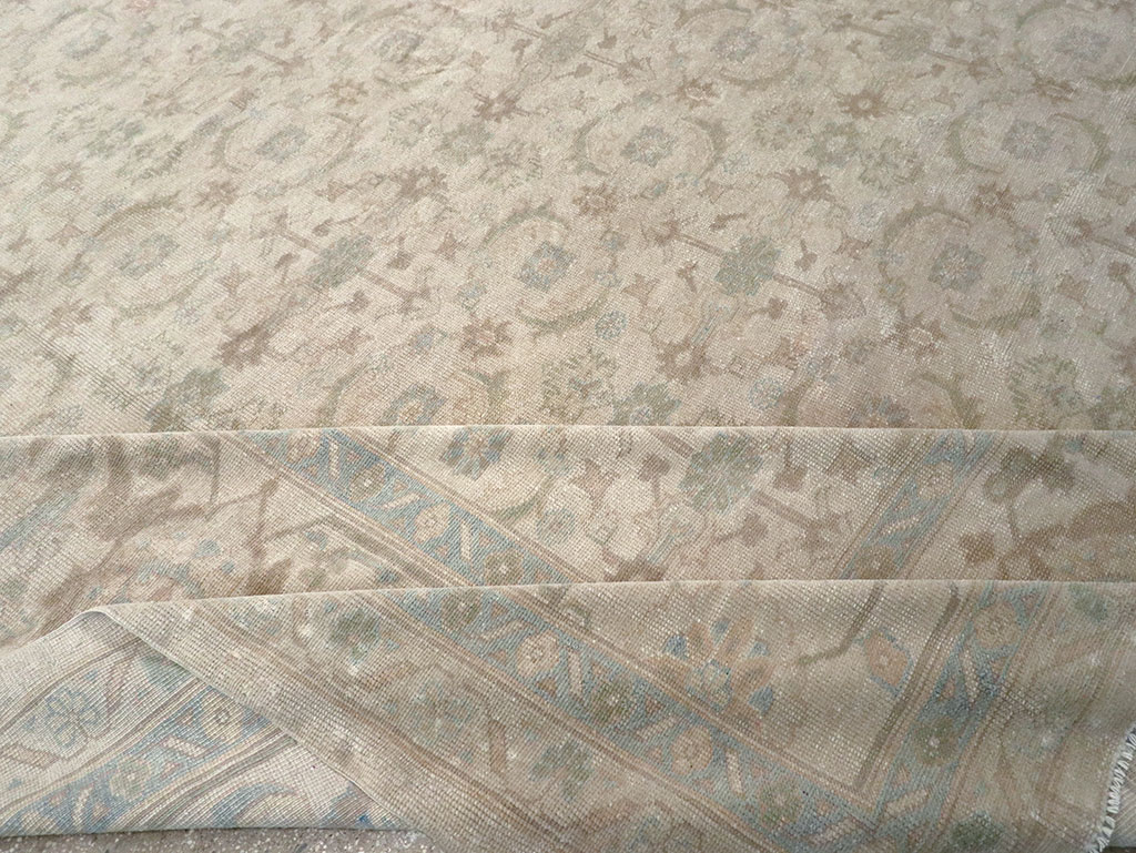 Vintage Turkish Oushak Oversize Carpet, No.32599 - Staging