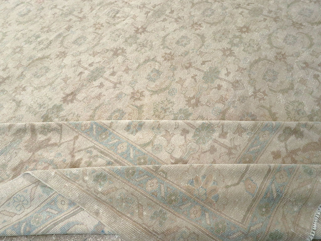 Vintage Turkish Oushak Oversize Carpet, No.32599 - Staging