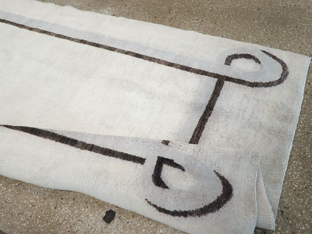 Modern Turkish Art Deco Runner, No.32609 - Staging