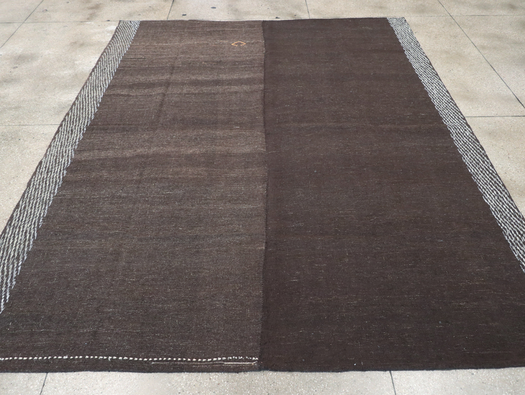 Vintage Inspired Turkish Flatweave Kilim, No.32641 - Staging