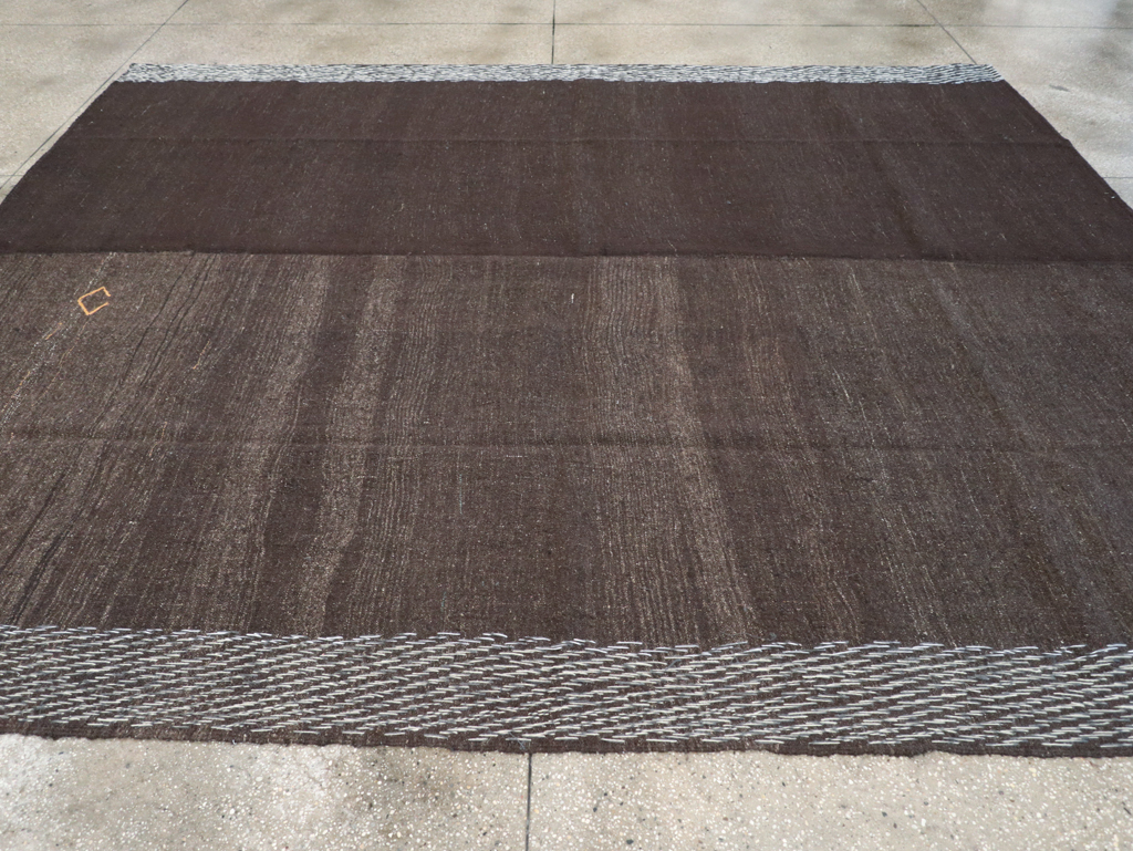 Vintage Inspired Turkish Flatweave Kilim, No.32641 - Staging
