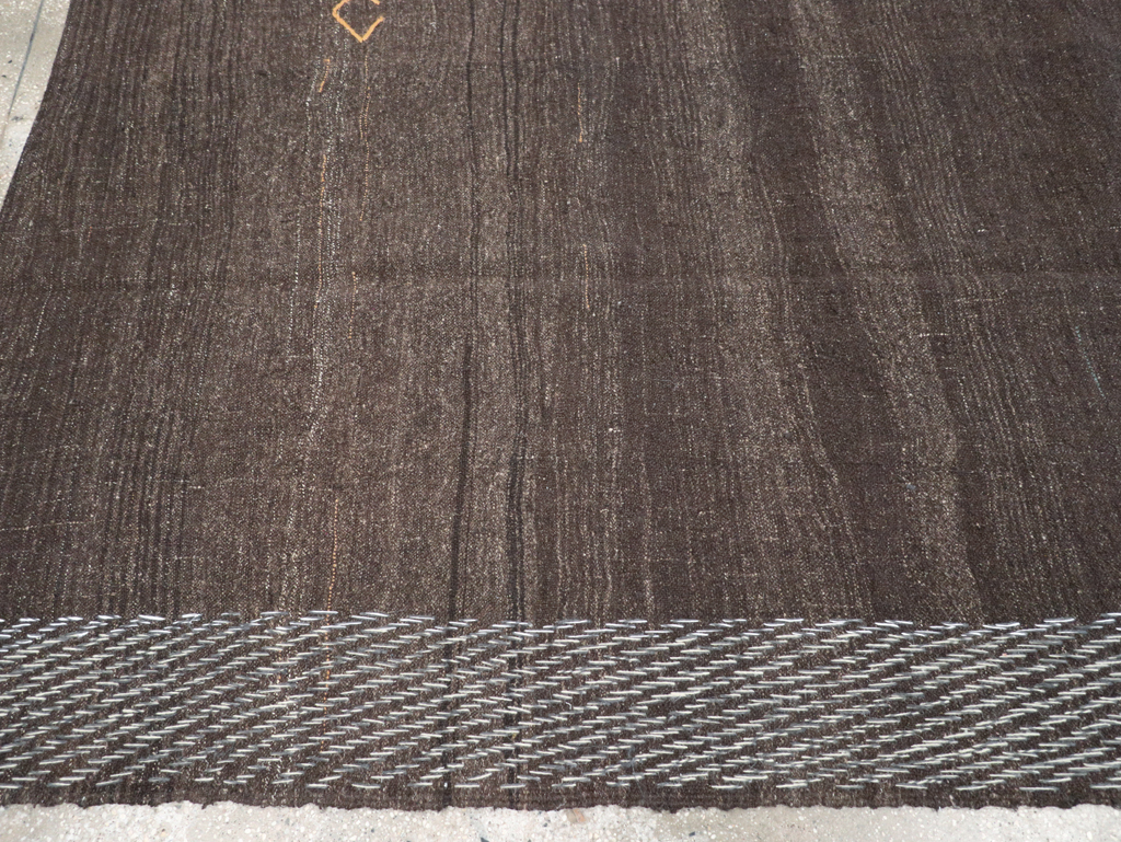 Vintage Inspired Turkish Flatweave Kilim, No.32641 - Staging