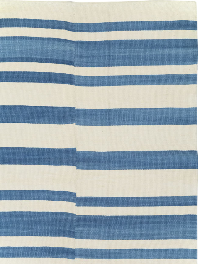 Modern Turkish Flatweave Kilim, No.32649 - Staging