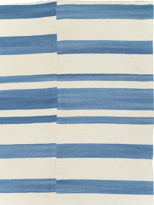 Modern Turkish Flatweave Kilim, No.32649 - Staging