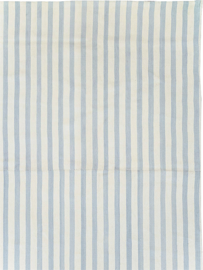 Modern Turkish Flatweave Oversized Square Carpet, No.32653 - Staging