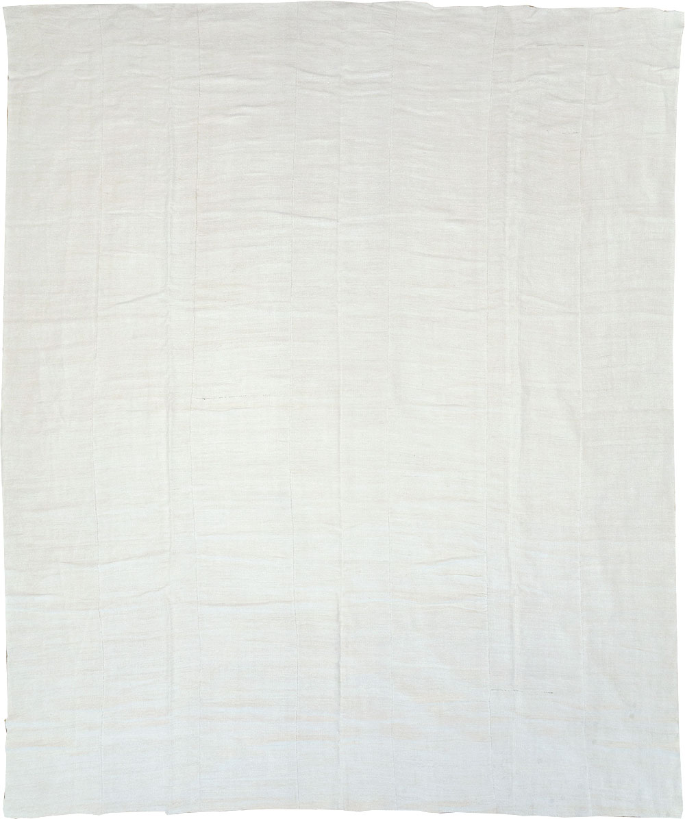 Vintage Turkish Flatweave Kilim Large Carpet, No.32658 - Staging