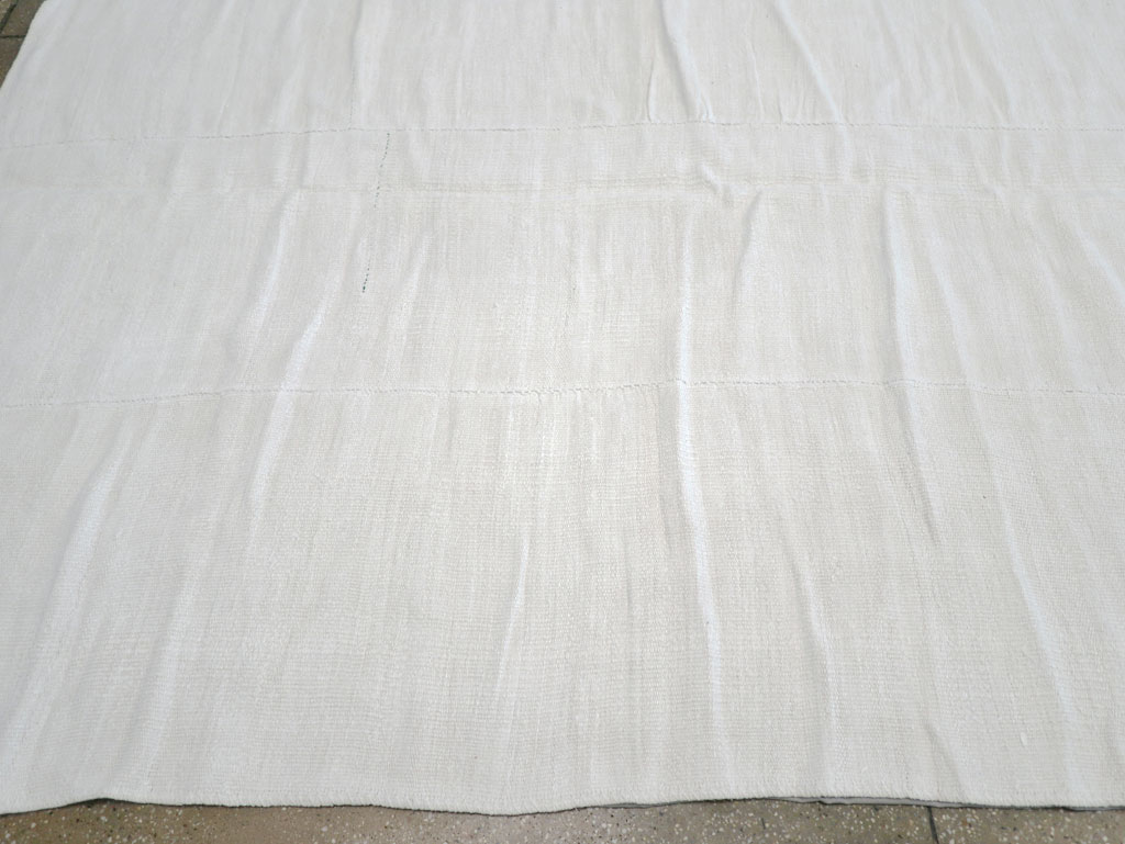 Vintage Turkish Flatweave Kilim Large Carpet, No.32658 - Staging