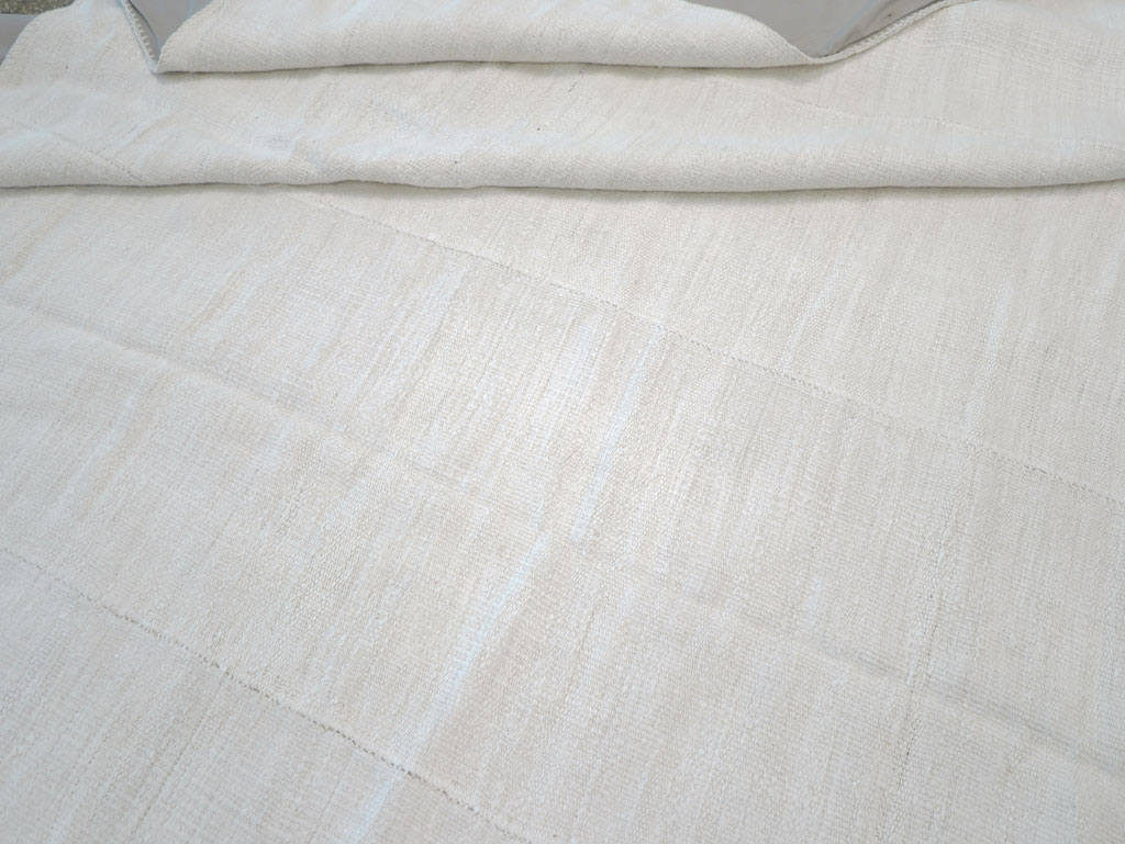 Vintage Turkish Flatweave Kilim Large Carpet, No.32658 - Staging