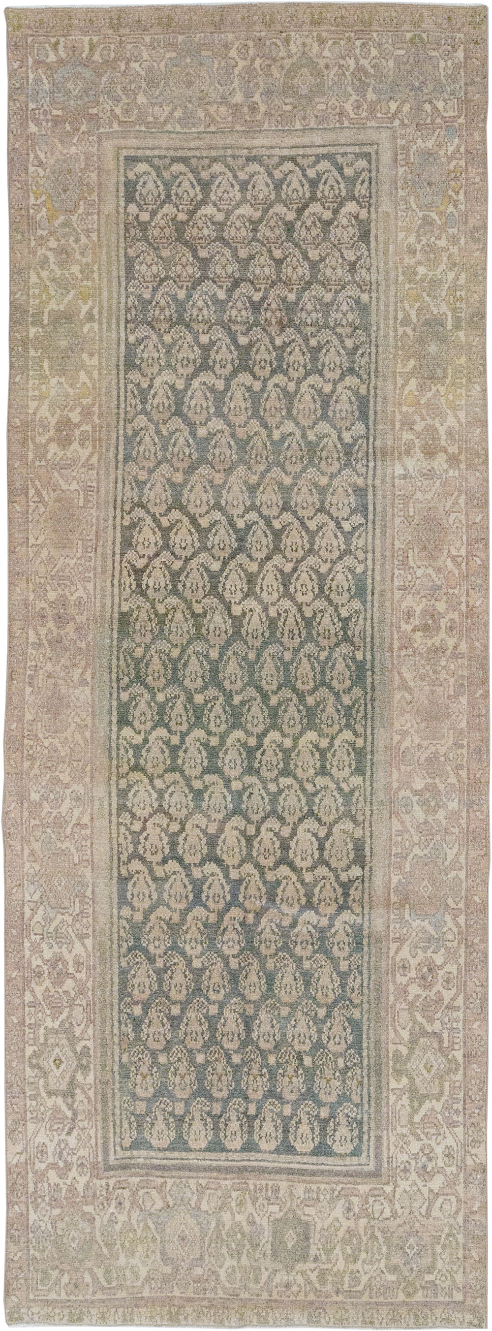 Antique Persian Malayer Runner, No.32664 - Staging