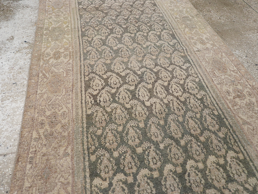 Antique Persian Malayer Runner, No.32664 - Staging