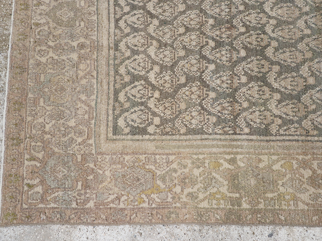 Antique Persian Malayer Runner, No.32664 - Staging