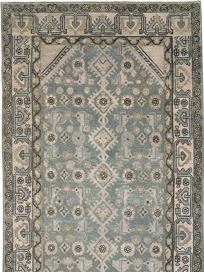 Vintage Persian Malayer Runner, No.32666 - Staging