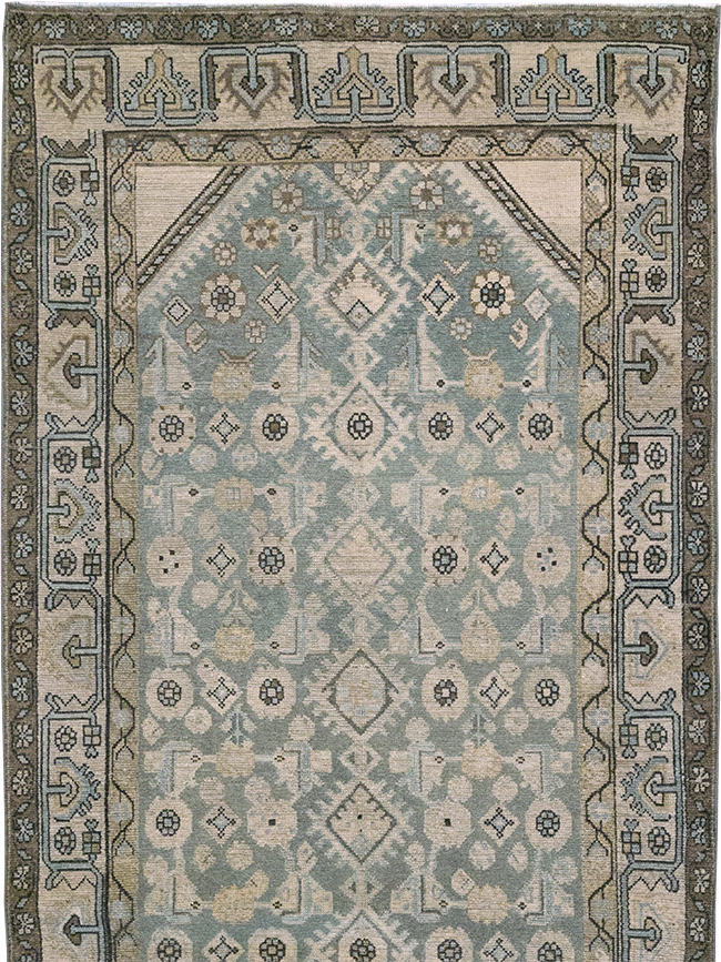 Vintage Persian Malayer Runner, No.32666 - Staging