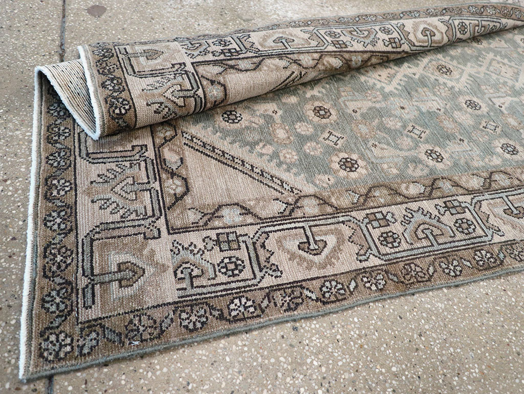 Vintage Persian Malayer Runner, No.32666 - Staging