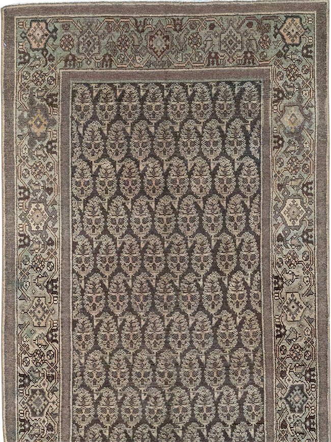 Vintage Persian Malayer Runner, No.32667 - Staging