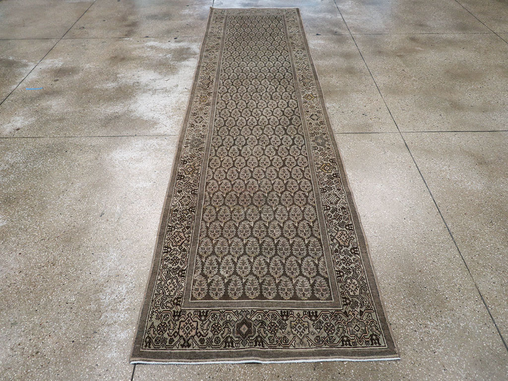Vintage Persian Malayer Runner, No.32667 - Staging