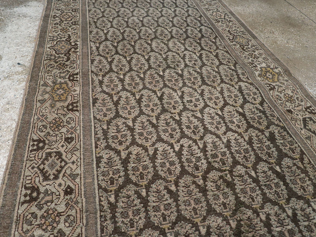 Vintage Persian Malayer Runner, No.32667 - Staging
