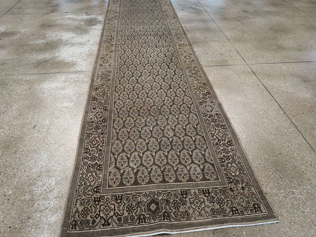 Vintage Persian Malayer Runner, No.32667 - Staging