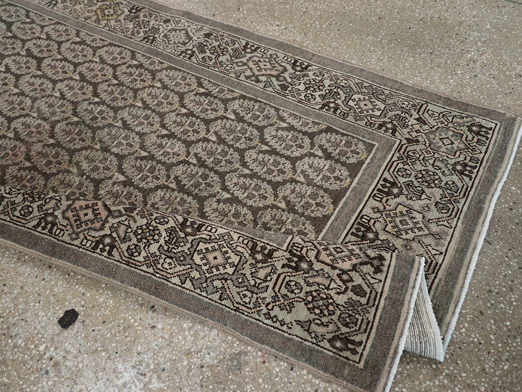 Vintage Persian Malayer Runner, No.32667 - Staging