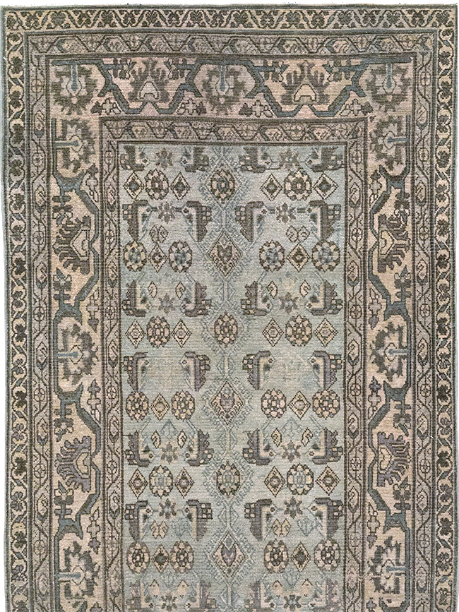 Vintage Persian Malayer Runner, No.32668 - Staging