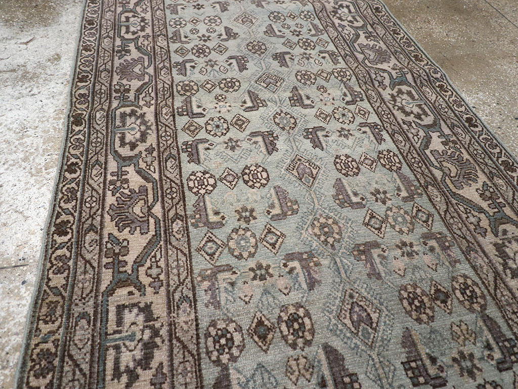 Vintage Persian Malayer Runner, No.32668 - Staging