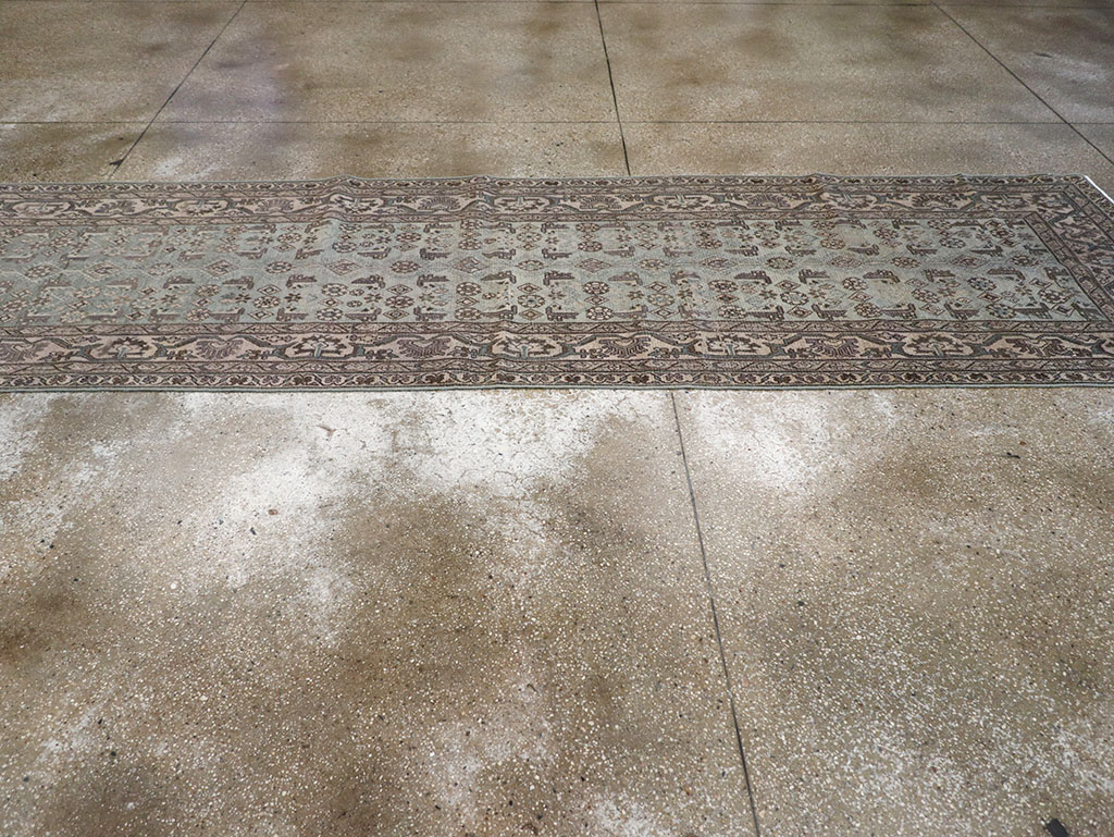 Vintage Persian Malayer Runner, No.32668 - Staging