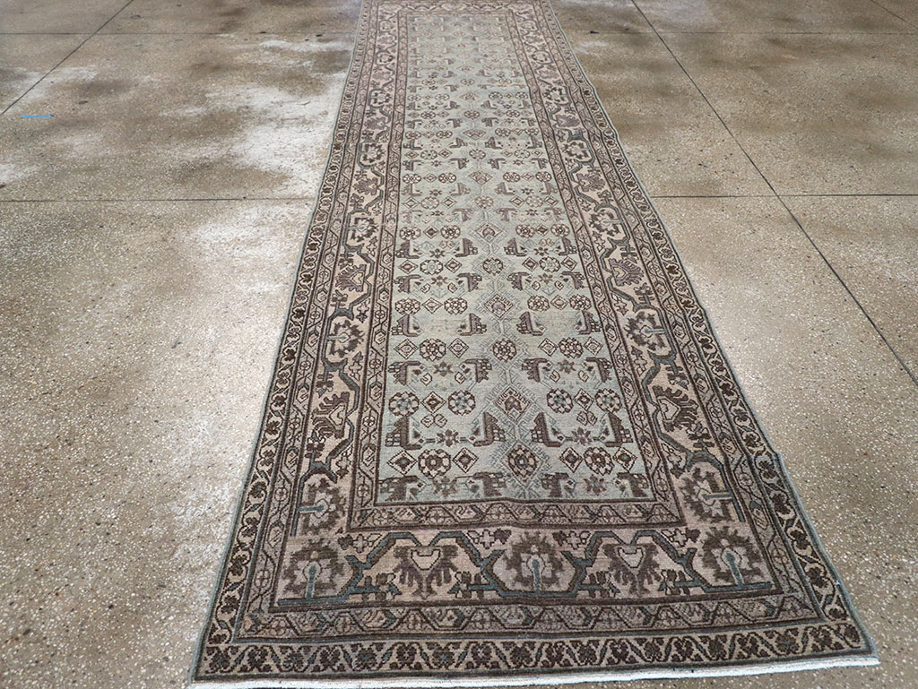 Vintage Persian Malayer Runner, No.32668 - Staging